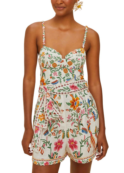 Delicate Forest Romper-Jumpsuits & Rompers-Uniquities