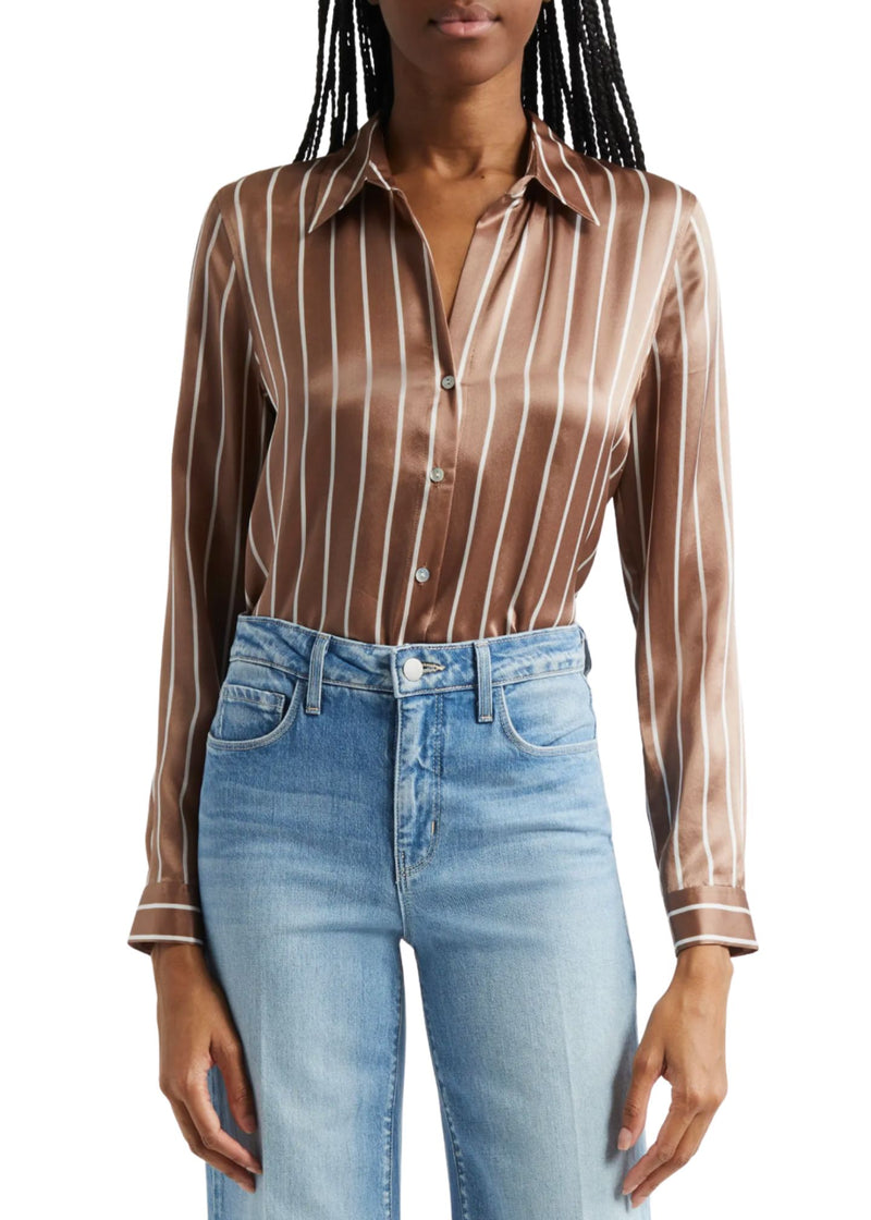 Tyler Long Sleeve Blouse-Tops/Blouses-Uniquities