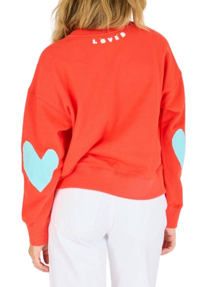 Imperfect Heart Sweatshirt-Sweaters-Uniquities