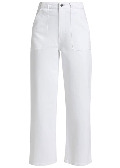 Modern Pocket Wide Leg Jeans-Denim-Uniquities