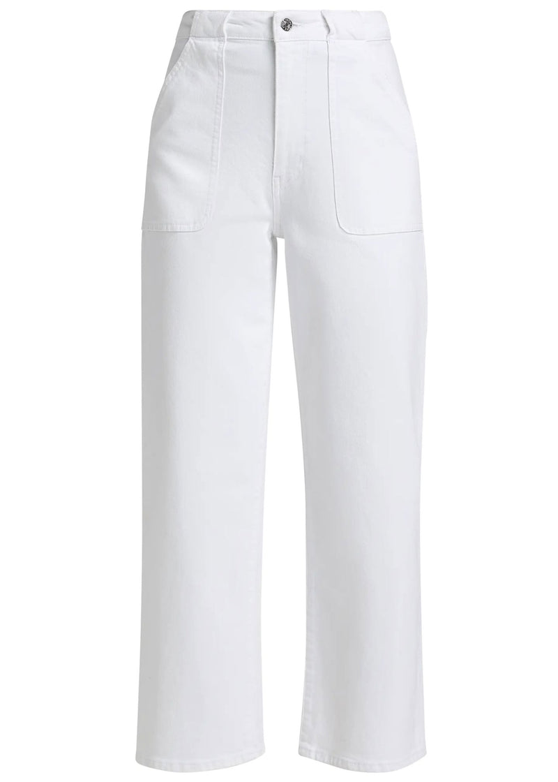 Modern Pocket Wide Leg Jeans-Denim-Uniquities