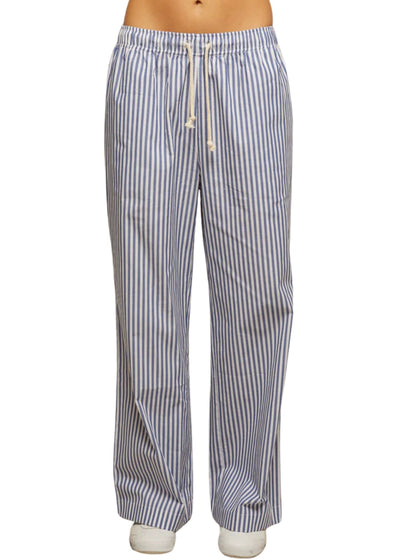 Andi Cotton Poplin Pants-Bottoms-Uniquities