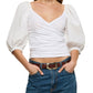 Marie-Lou Peasant Top-Tops/Blouses-Uniquities