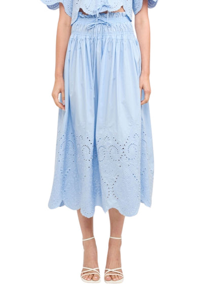 Emilia Midi Skirt-Bottoms-Uniquities