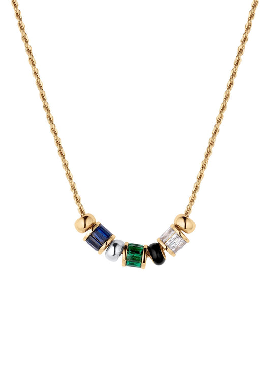 Dali Green Necklace-Jewelry-Uniquities