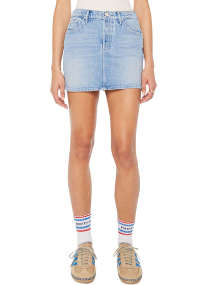 The Vagabond Mini Skirt-Denim-Uniquities