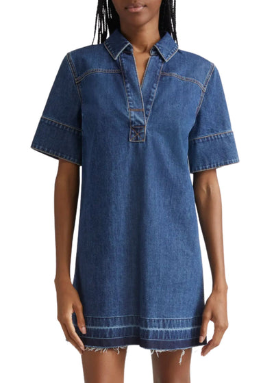 Felice Dress With Let Down Hem-Dresses-Uniquities
