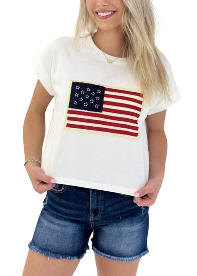 American Flag Tee Tee Shirts Kendall Lane 