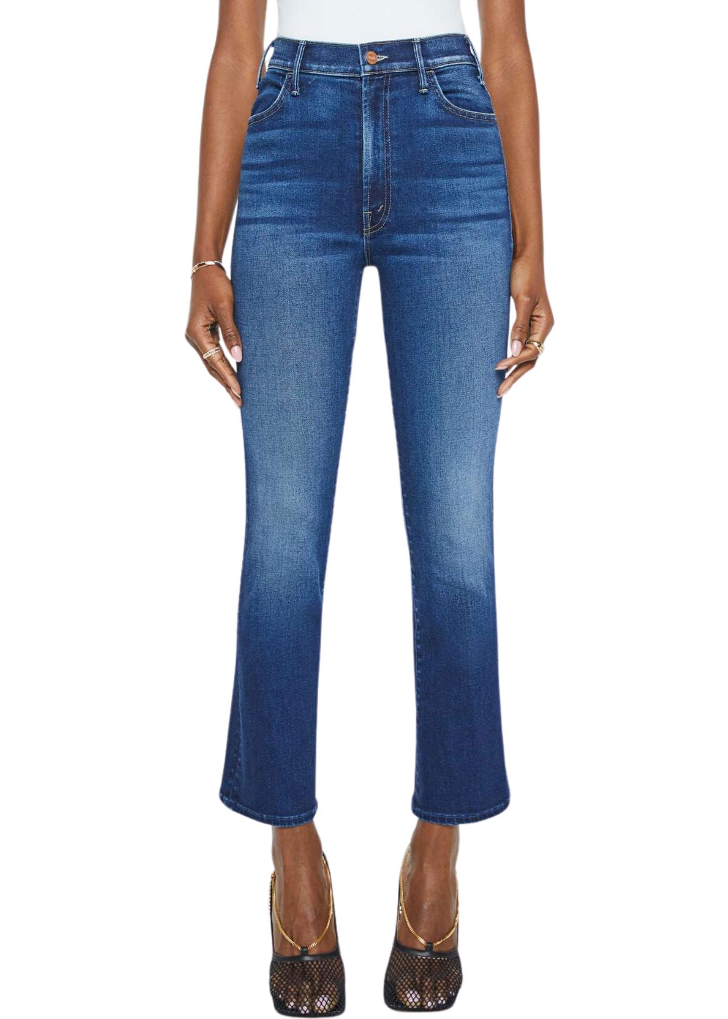 The Hustler Ankle Jeans in Taking Chances-Denim-Uniquities