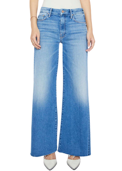 PETITES The Lil' Roller Fray Jeans in Fan Favorite-Denim-Uniquities