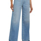 Scottie High Rise Wide Leg Raw Hem Jeans-Denim-Uniquities