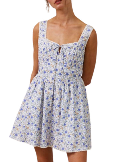 Romy Floral Mini Dress Dresses Kendall Lane 