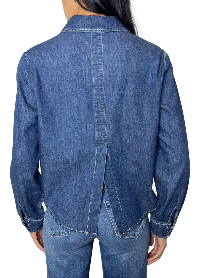 Annette Button Down Shirt-Tops/Blouses-Uniquities