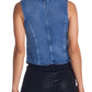 High Neck Fitted Vest-Tops/Blouses-Uniquities