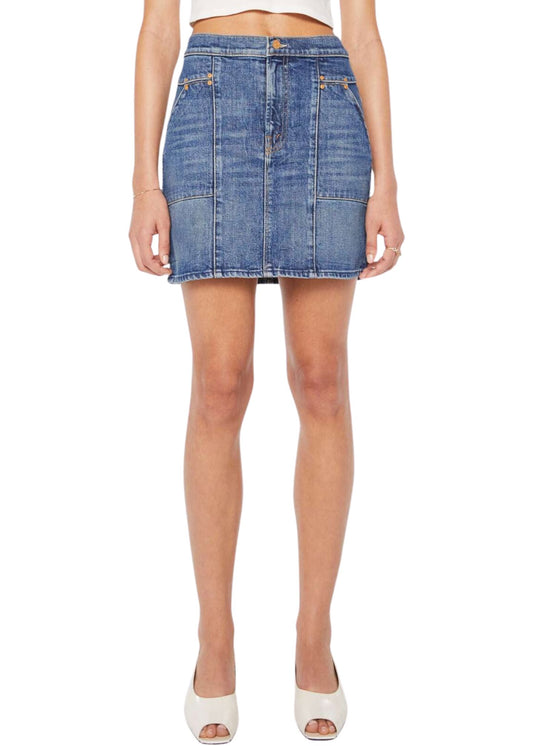 The Riveter Skirt-Denim-Uniquities
