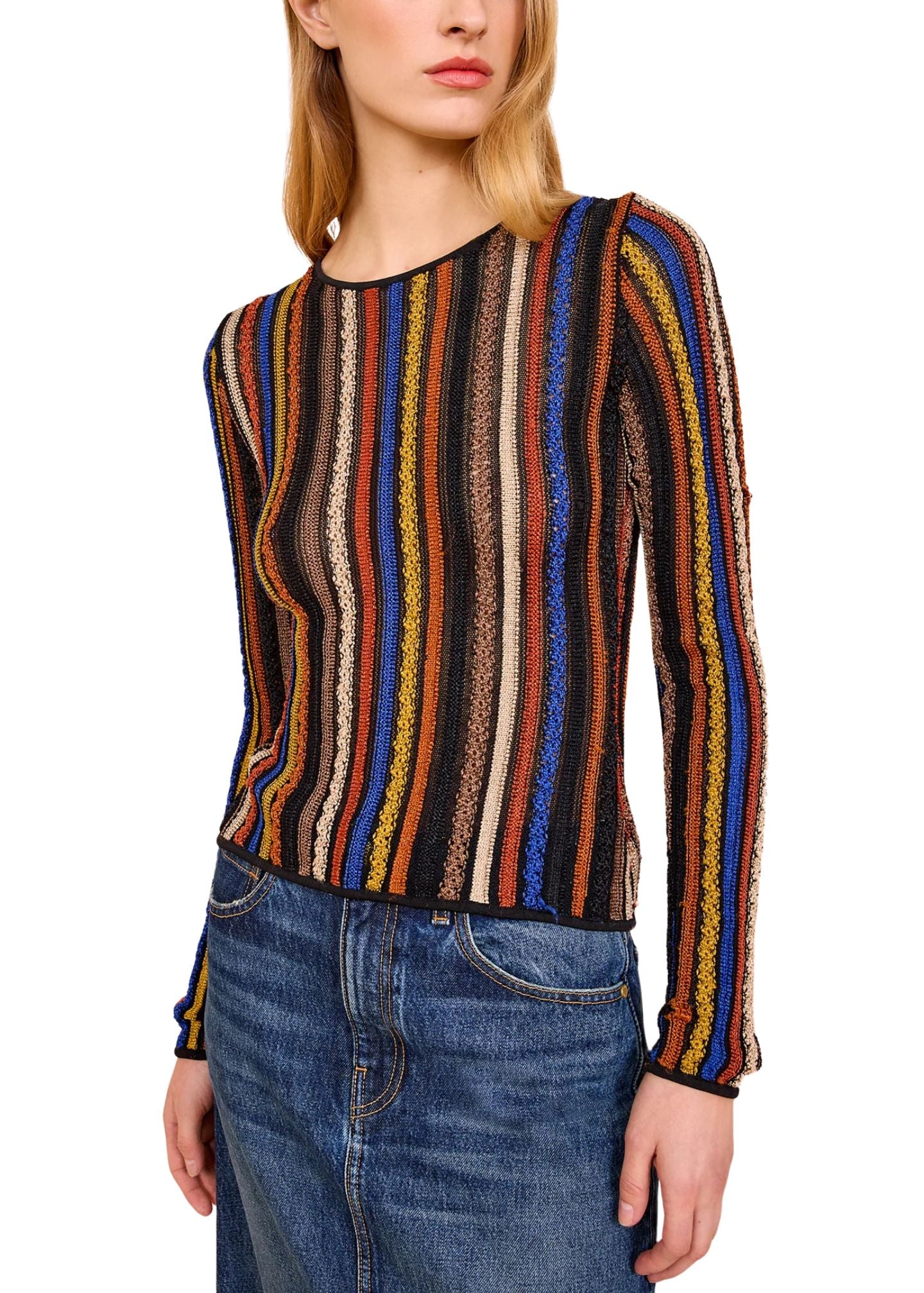 Ardith Knit Long Sleeve Top-Sweaters-Uniquities