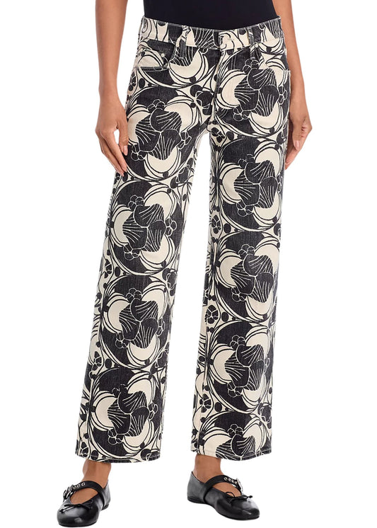 The Mid Rise Rambler Zip Ankle Jeans-Denim-Uniquities