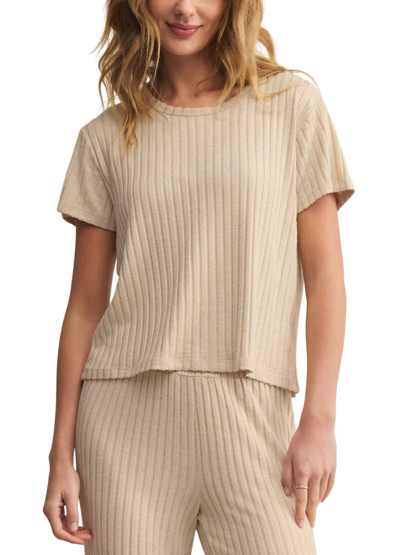 Kara Rib Tee-Lounge-Uniquities