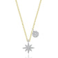 14k Starburst Necklace-Jewelry-Uniquities