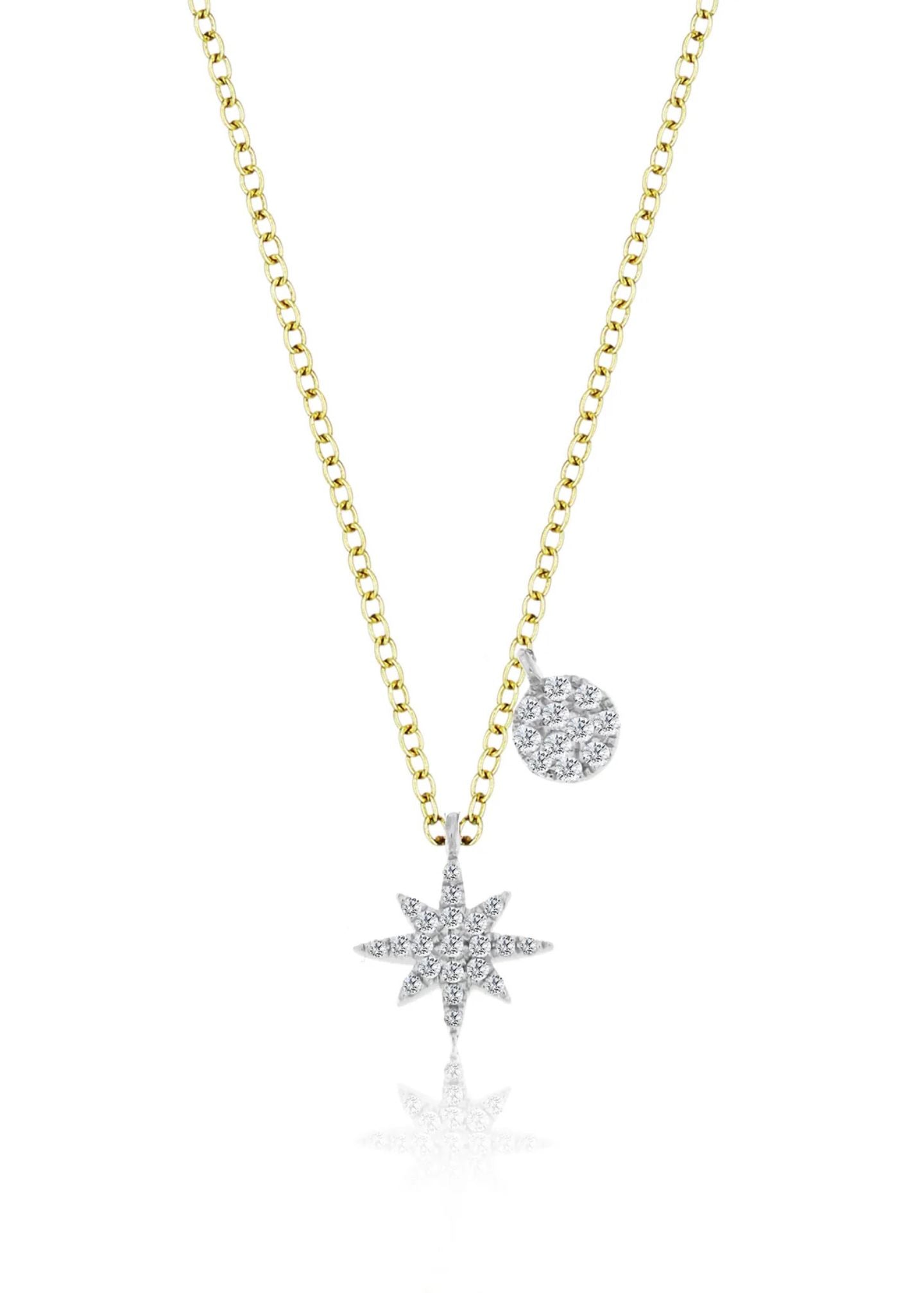 14k Starburst Necklace-Jewelry-Uniquities