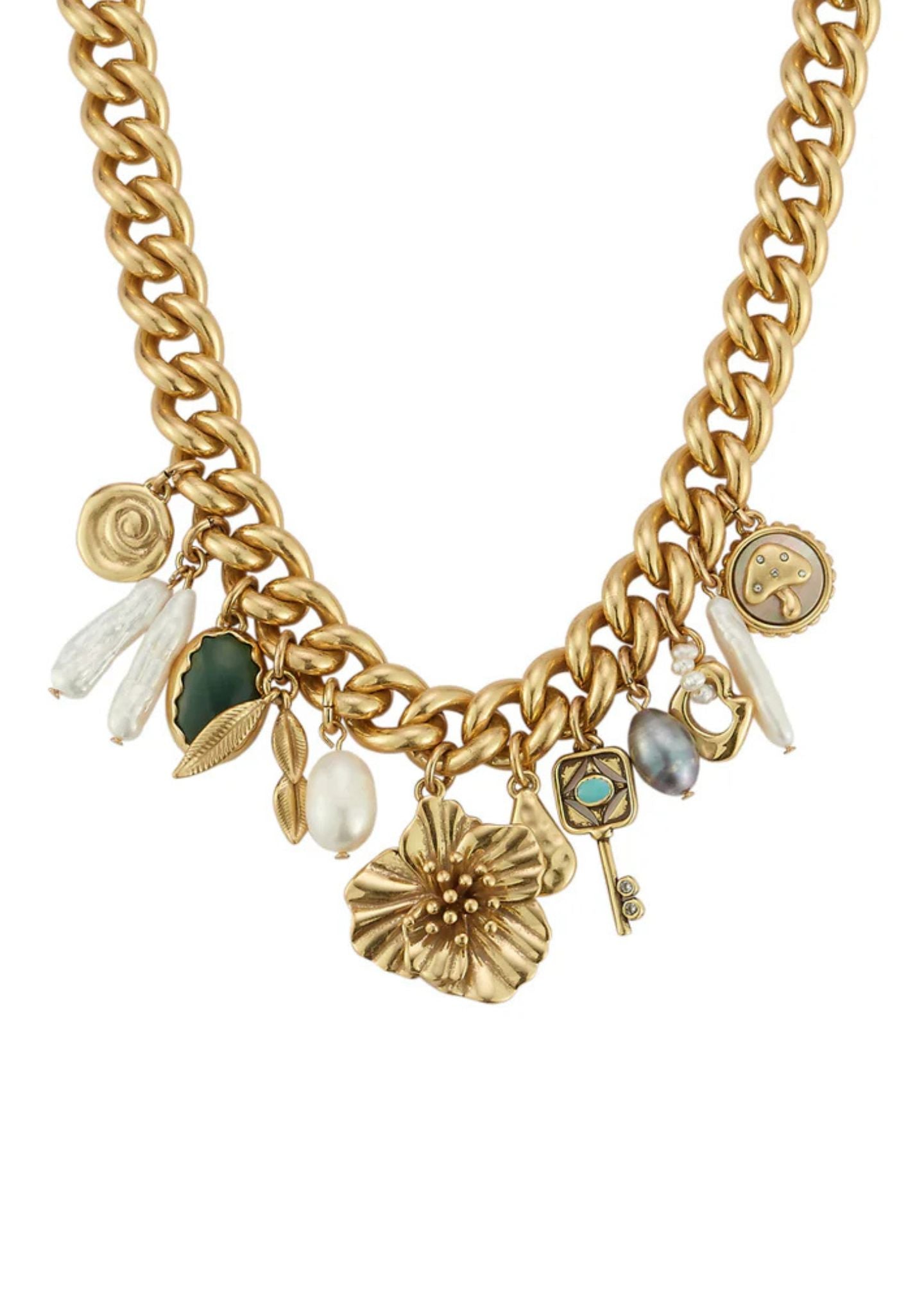 Gaia Charm Necklace-Jewelry-Uniquities