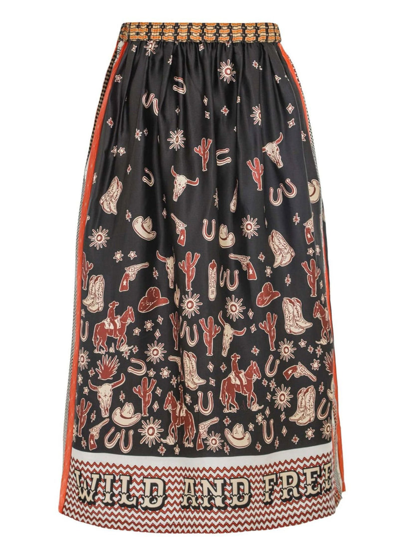 Vanessa Midi Skirt-Bottoms-Uniquities