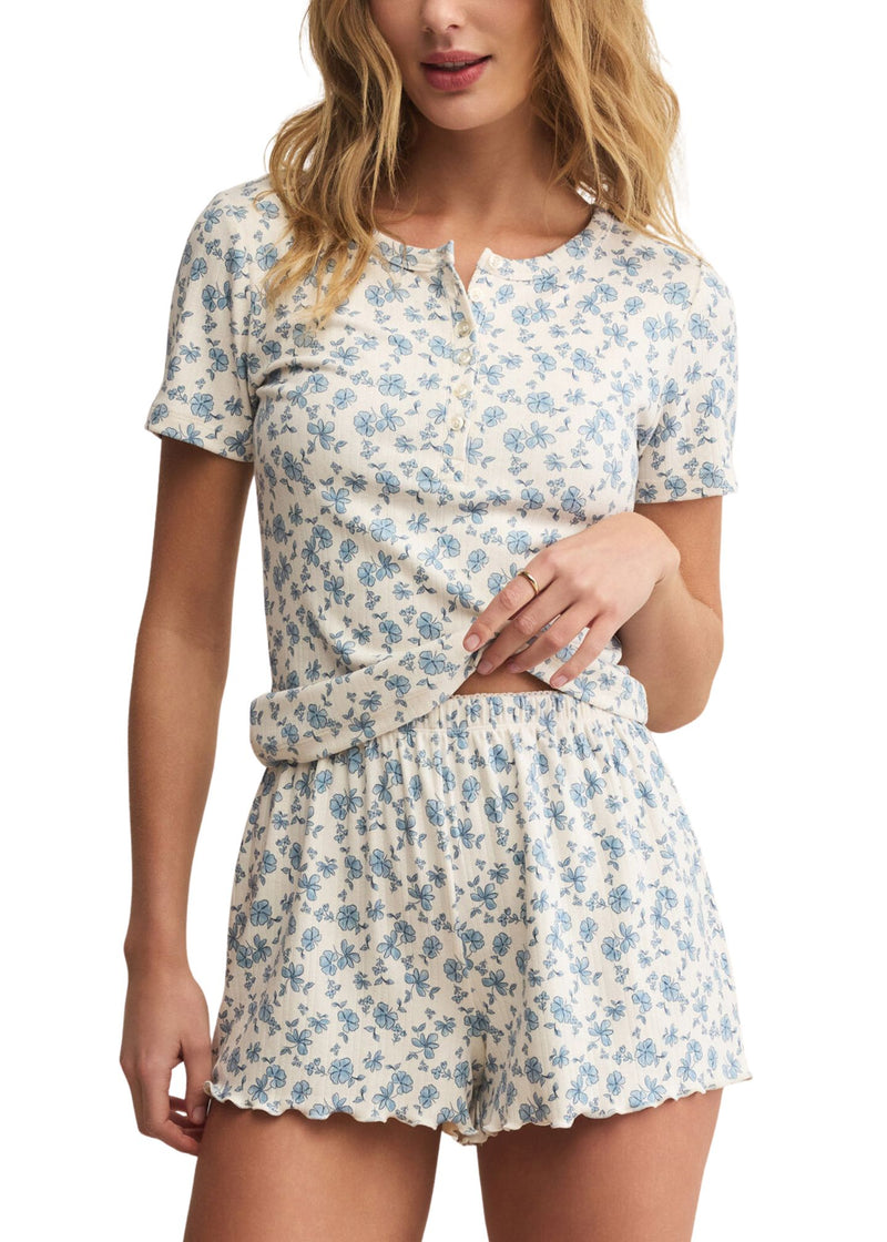 Faye Ditsy Top-Lounge-Uniquities