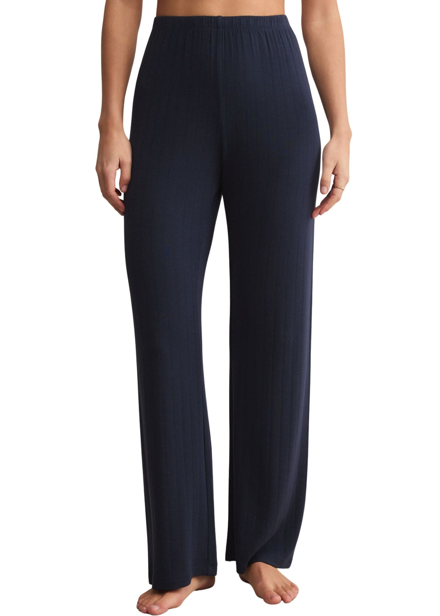 Classique Rib Pant-Lounge-Uniquities