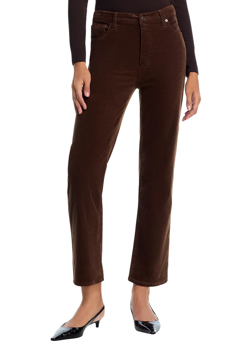 Le Sleek Straight Corduroy Jeans-Denim-Uniquities