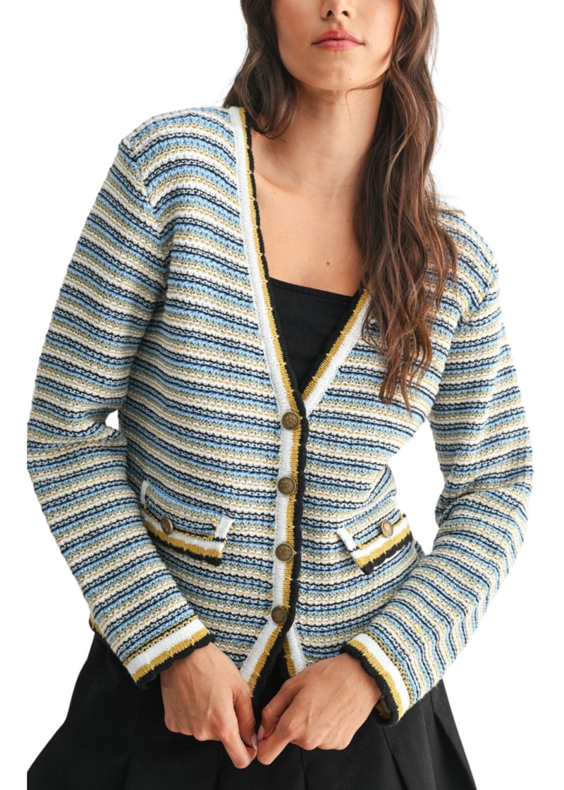 Arielle Knit Cardigan-Sweaters-Uniquities