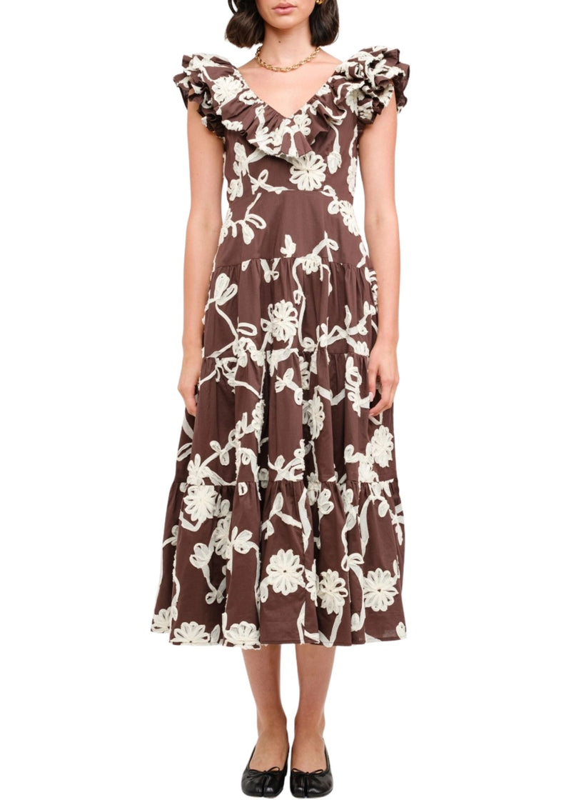 Bella Midi Dress-Dresses-Uniquities