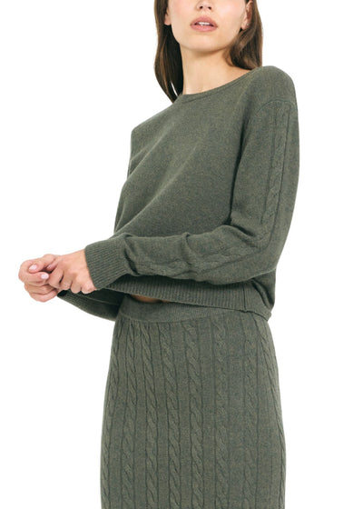 Jane Cable Pullover-Sweaters-Uniquities