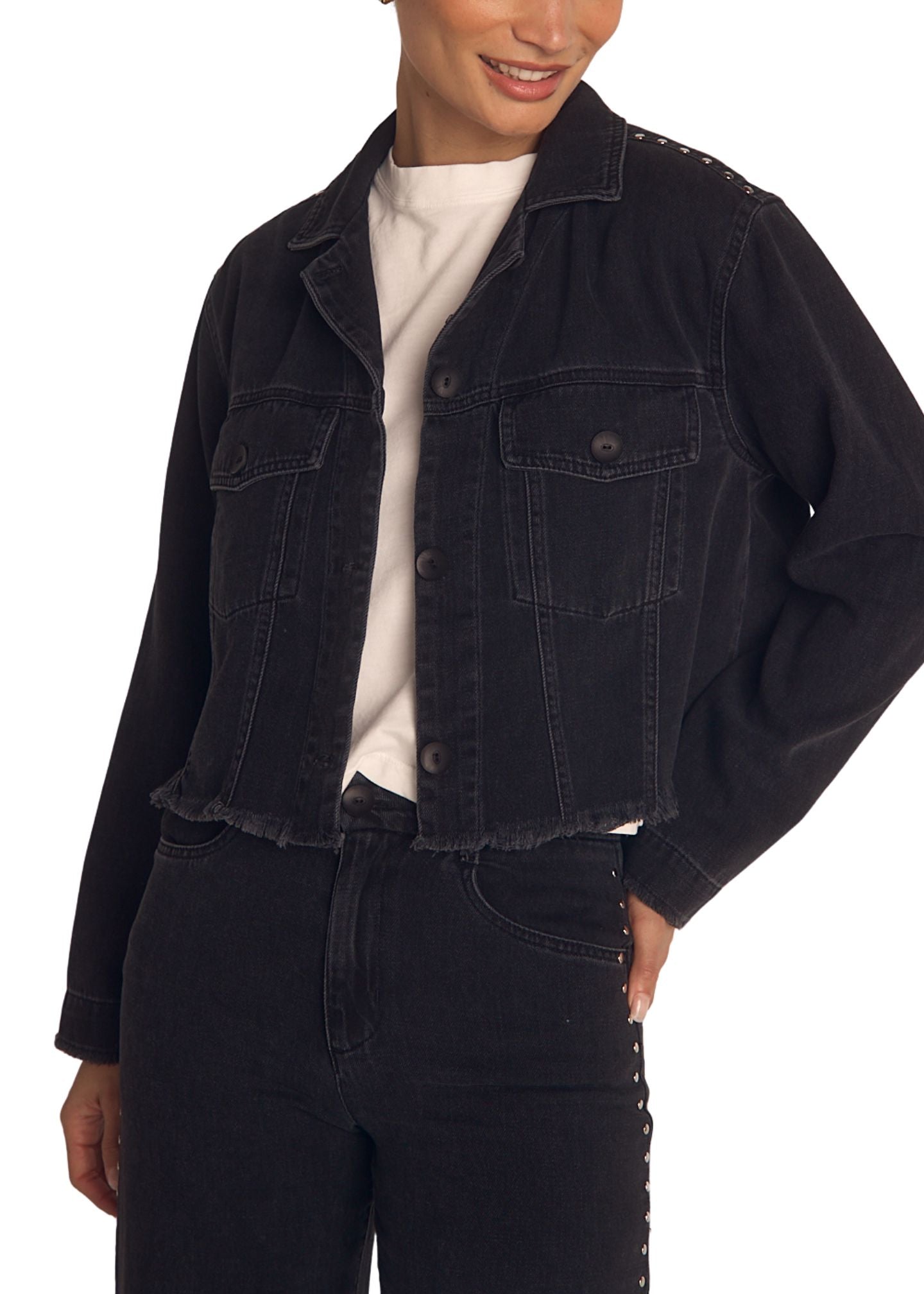 Studded Jacket-Jackets-Uniquities