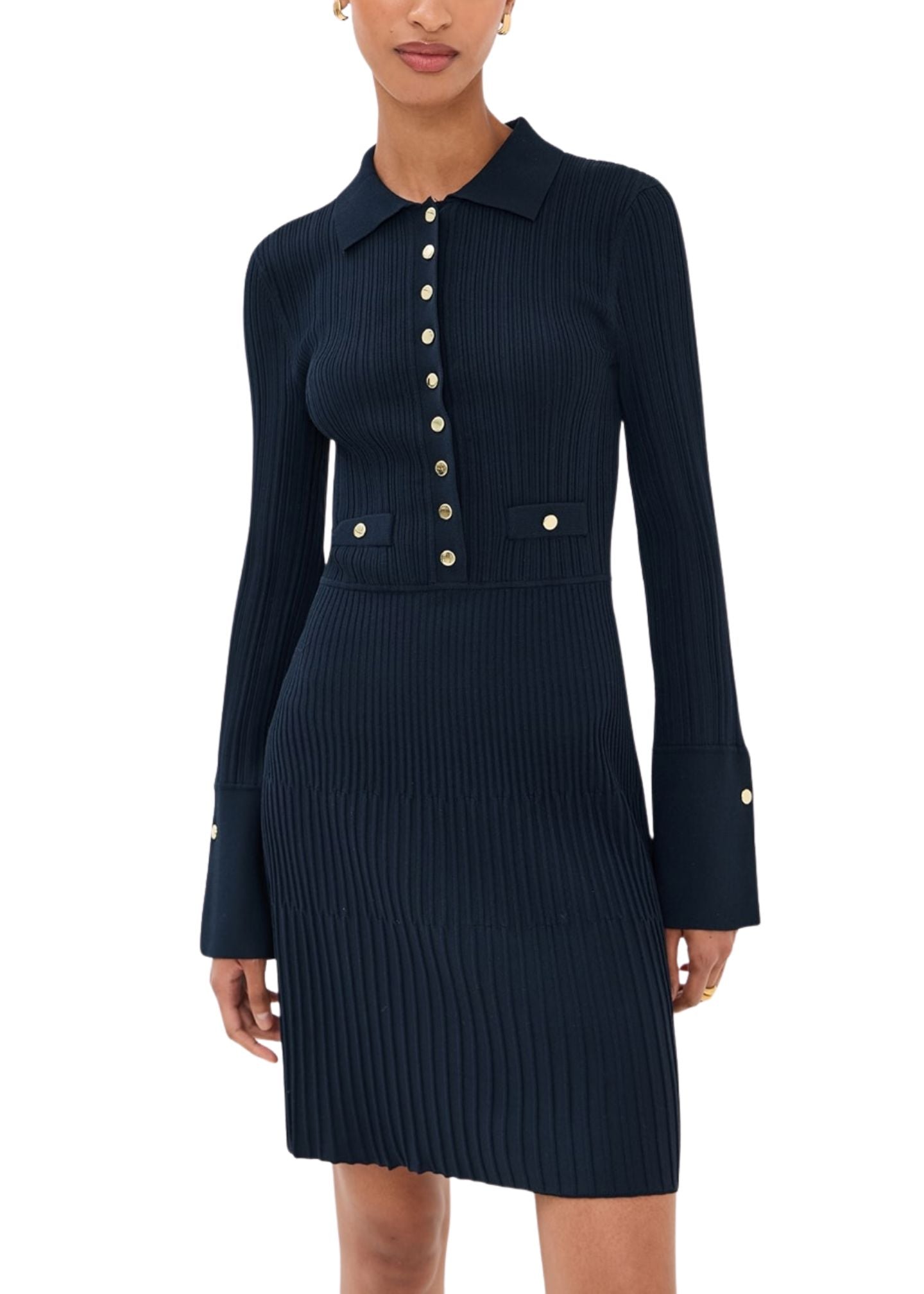 Lauper Knit Mini Dress-Dresses-Uniquities