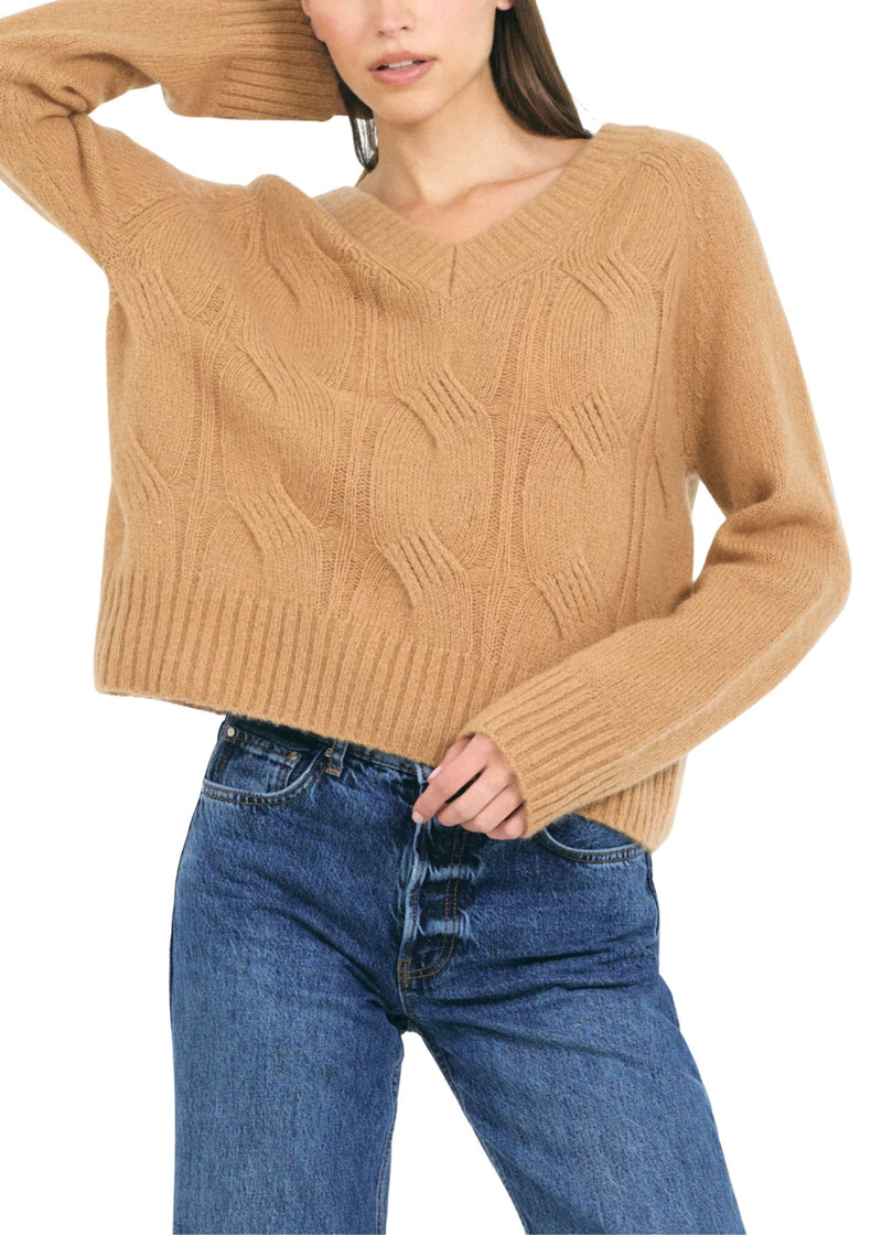 Mabel Cable Pullover-Sweaters-Uniquities