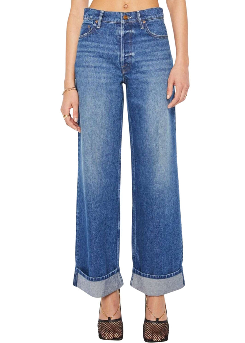 The Smoothie Skimp Cuff Jeans-Denim-Uniquities