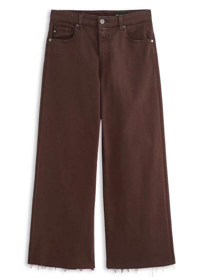 Saige Wide Leg Crop Jeans-Denim-Uniquities