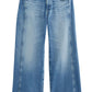 Saige Wide Leg Crop Jeans With Panel-Denim-Uniquities