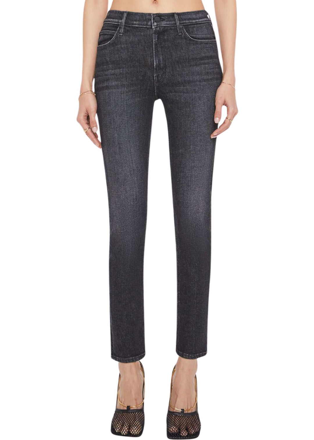 The Mid Rise Dazzler Flood Jeans in Keep it Sharp – Uniquities