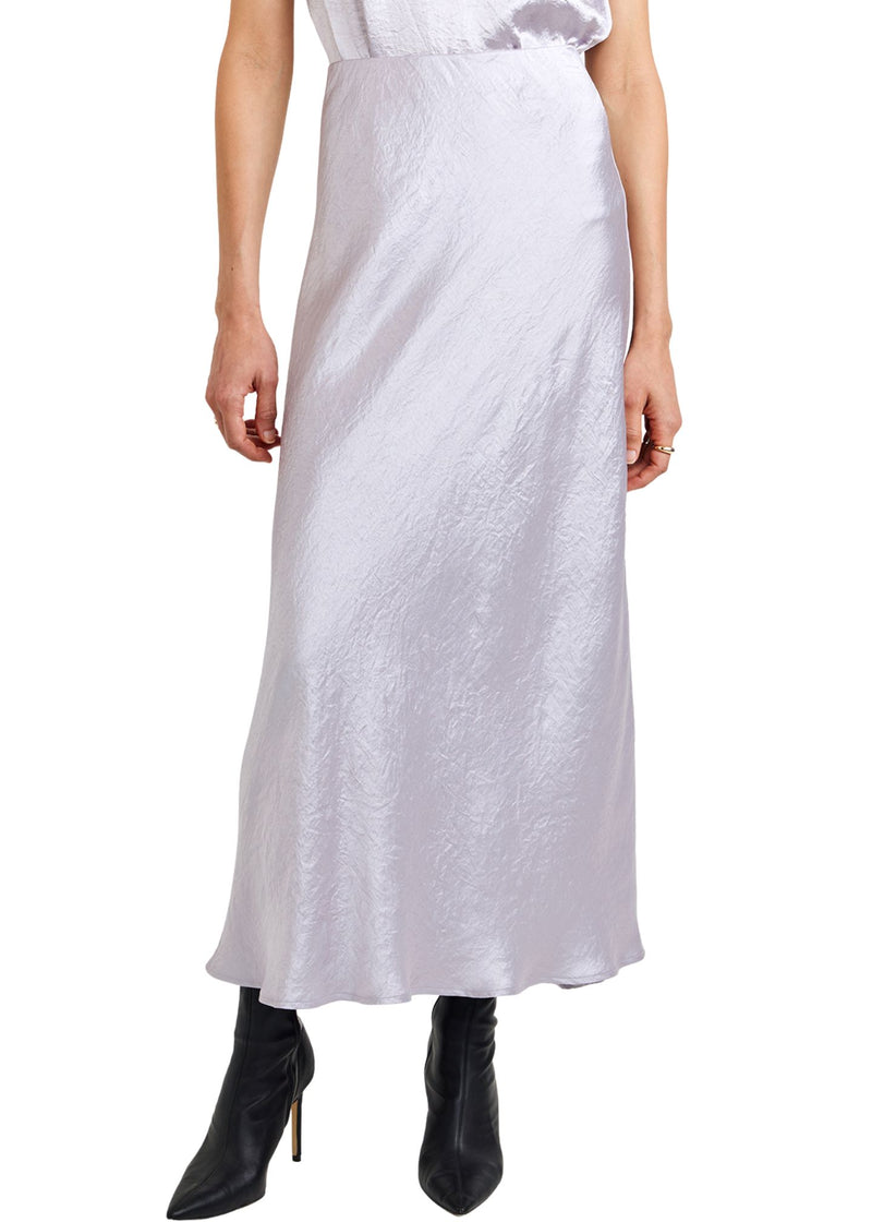 Sleek Bias Maxi Skirt-Bottoms-Uniquities