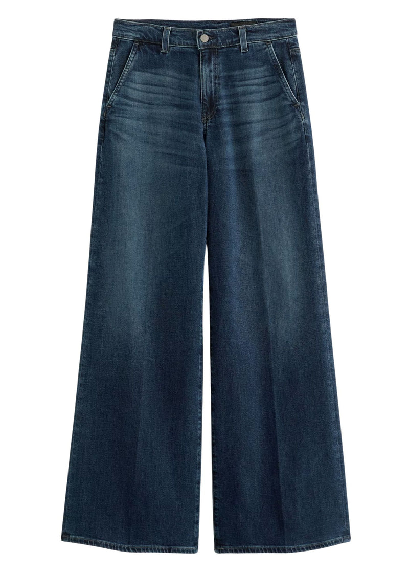 Stella Low Slung Palazzo Jeans-Denim-Uniquities