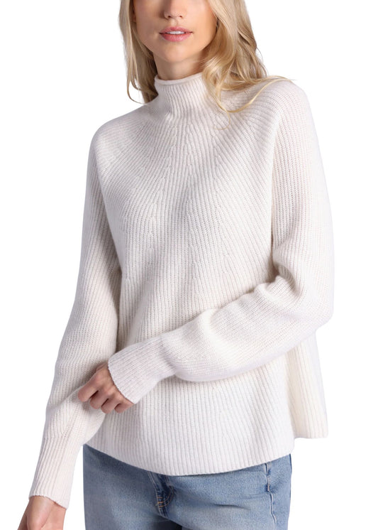 Luxe Cashmere Seamless Mock-Sweaters-Uniquities