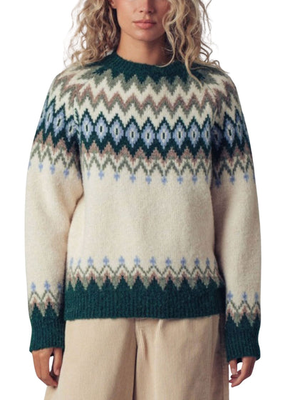 Jane Fair Isle Sweater-Sweaters-Uniquities