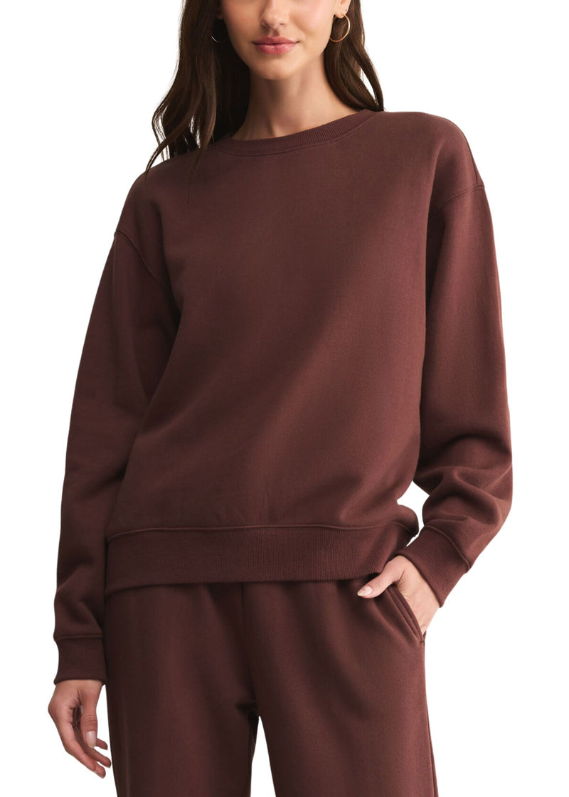 Boyfriend Cotton Sweatshirt-Lounge-Uniquities