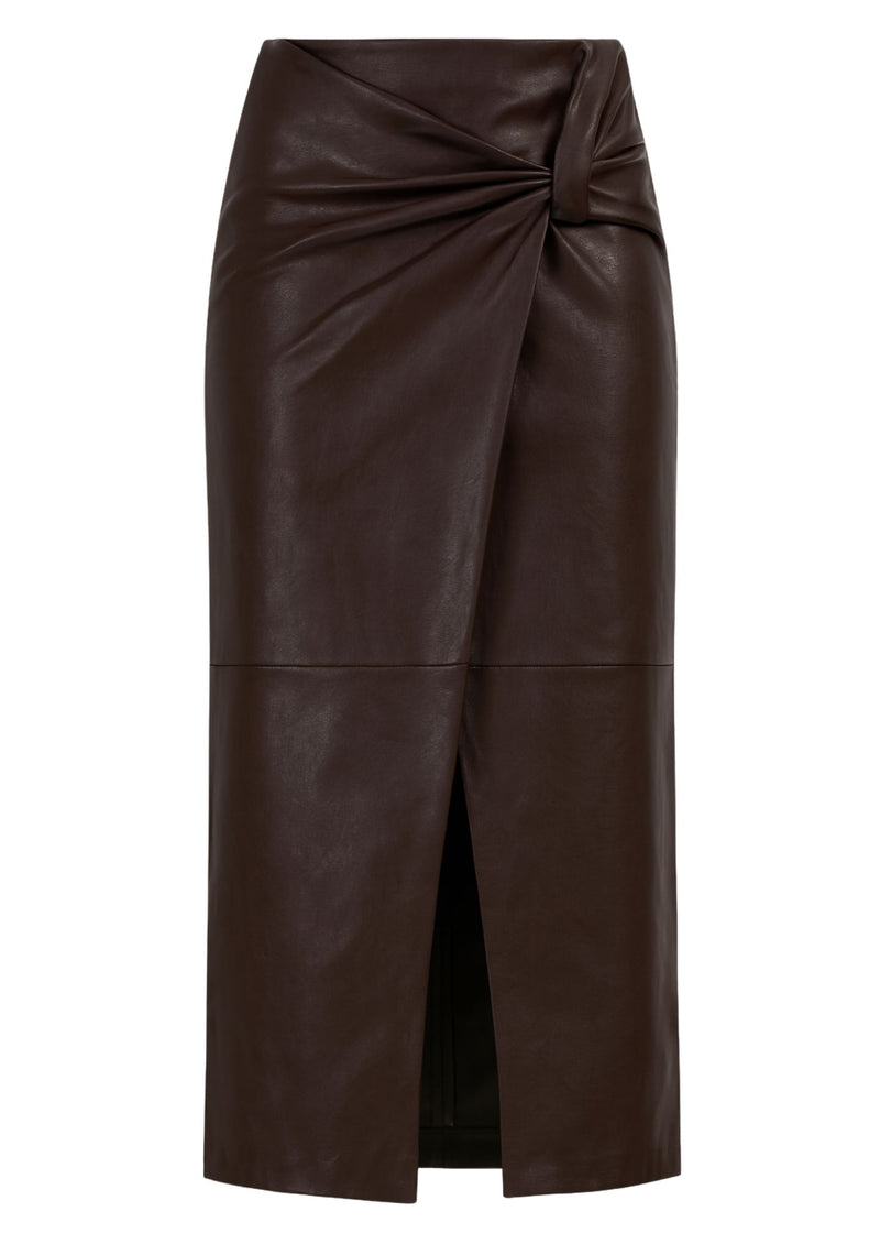 Addison Knot Wrap Skirt-Bottoms-Uniquities