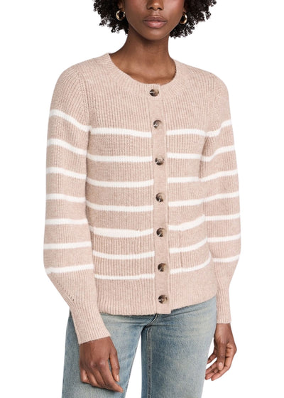 Josie Structured Stripe Cardi-Sweaters-Uniquities