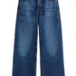 Saige Wide Leg Crop Jeans in Veiled-Denim-Uniquities