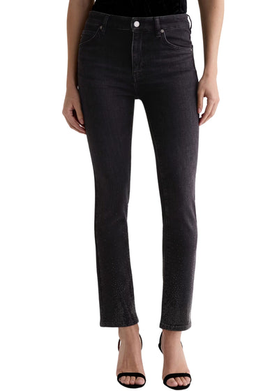 Mari Embellished Jeans-Denim-Uniquities