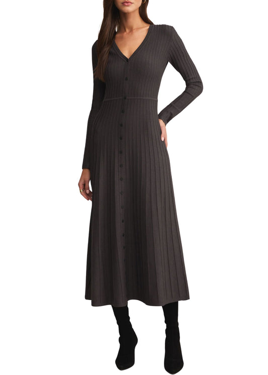 Jasper Midi Sweater Dress-Dresses-Uniquities