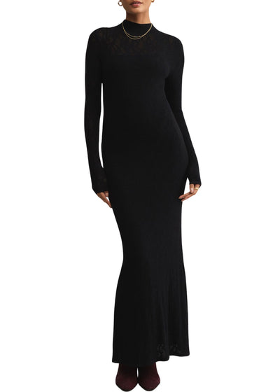 Aden Mesh Sweater Dress-Dresses-Uniquities